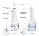 Irrigador Bucal Portátil con Cinco Boquillas y Cinco Modos de 40 a 110 psi de Tezaro Pharma - Capacidad de 300 ml